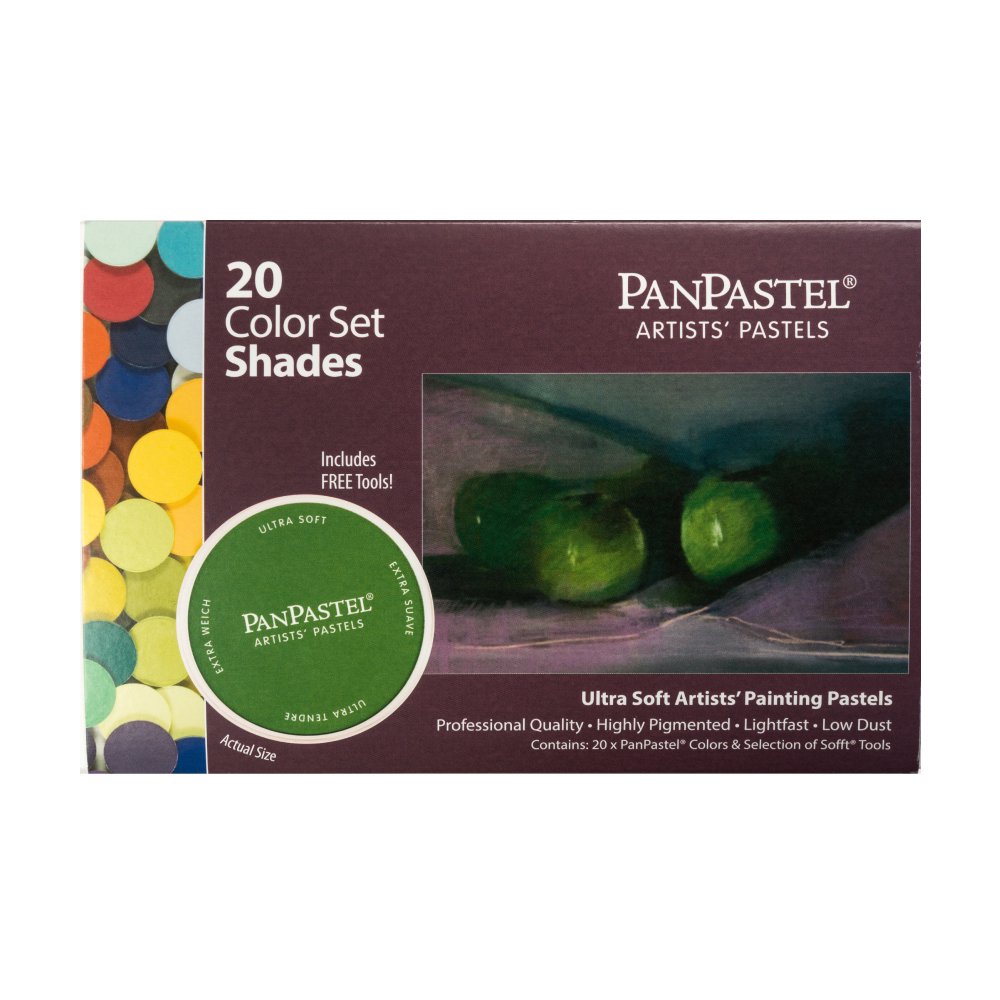 ホルベイン パンパステル 30206 20色セット シェード