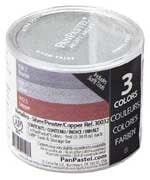 ホルベイン パンパステル 30032 3色セットIIシルバー