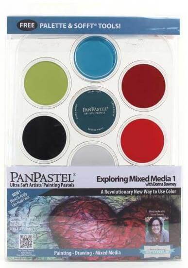 ホルベイン パンパステル 30075 ダナのミクストメディアセット 1 318435