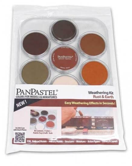 ホルベイン パンパステル 30701 ウェザリングキット ラスト 318421