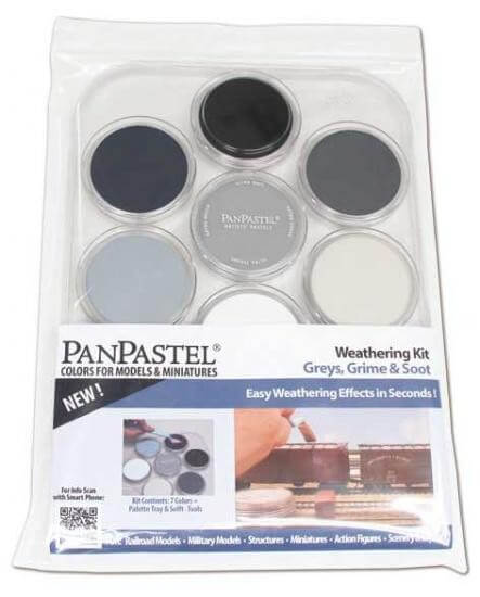 ホルベイン パンパステル 30702 ウェザリングキット グレイ 318422