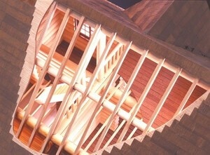 ウッディジョー木製建築模型1/24ログハウス | アークオアシス