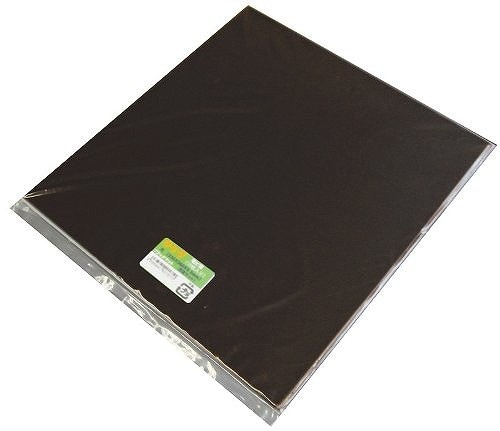 タケダモケイ  塩ビ大型板 40-0171  ブラック（両面ツヤ）  10枚入 330x360x0.3mm