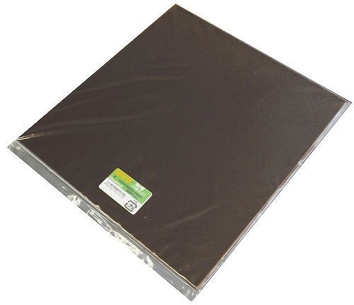 タケダモケイ  塩ビ大型板 40-0181  ブラックマット（両面マット）  10枚入 330x360x0.3mm