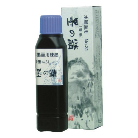 墨運堂 墨液 水墨画用 No.31 100ml 1406 水墨画用墨液