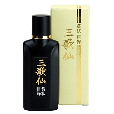 墨運堂 墨液 三歌仙 賞状 目録用 50ml 11820 小筆用高級墨液
