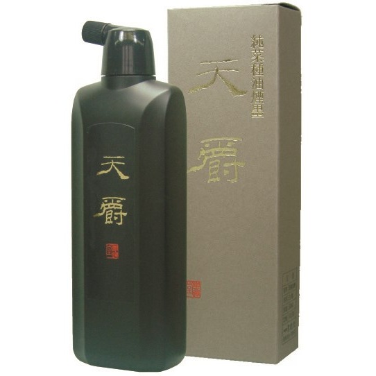 墨運堂 墨液 天爵 (中濃墨) 500ml 11815 作品用高級墨液