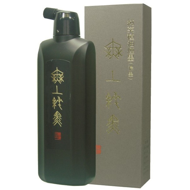 墨運堂 墨液 無上純黒 (濃墨) 500ml 11817 作品用高級墨液