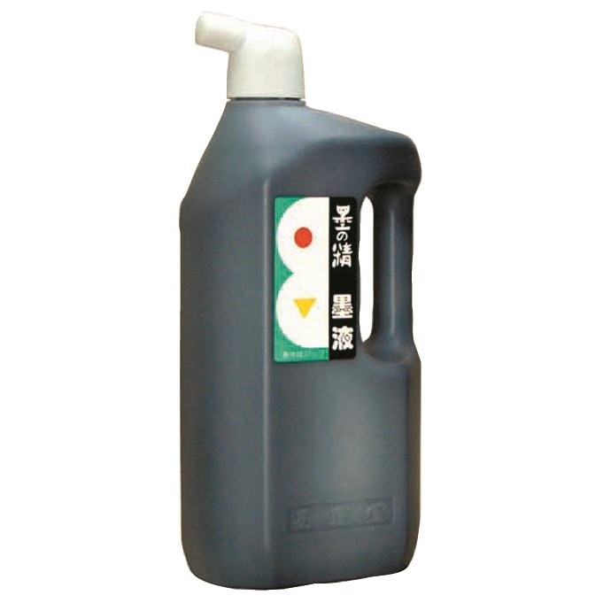 墨運堂 墨の精 墨液 1.0L 12206 練習用墨液