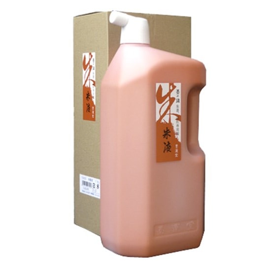 墨運堂 墨の精 朱墨液 1.8L 13003