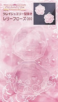 クレイジュエリー型抜き レリーフローズ（小） 品番 321 (サン工業 ※旧 日清アソシエイツ)
