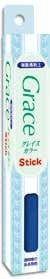 [50個入／箱] グレイスカラー Stickタイプ (ブルー30g) 単色1本入(品番:8622) (サン工業 ※旧 日清アソシエイツ)