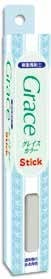 [50個入／箱] グレイスカラー Stickタイプ (ホワイト30g) 単色1本入(品番:8627) (サン工業 ※旧 日清アソシエイツ)