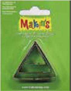 抜き型3点セット（大・中・小 各1）金属製 222 三角系 （Makin's） (サン工業 ※旧 日清アソシエイツ)