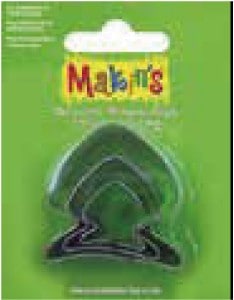 抜き型3点セット（大・中・小 各1）金属製 233 さかな （Makin's） (サン工業 ※旧 日清アソシエイツ)