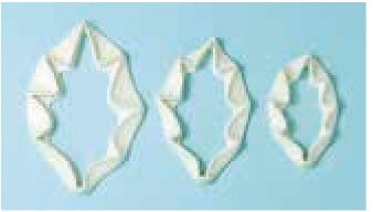 545 ひいらぎ葉型抜き (サン工業 ※旧 日清アソシエイツ)