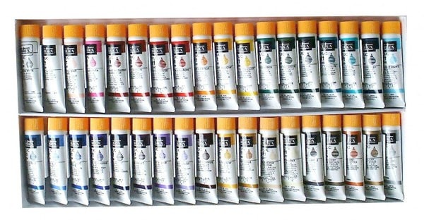 リキテックス ソフト 36色セット 6号(20ml)チューブ ソフトタイプのセット 伝統色 36色セット B  アクリル絵具 Liquitex