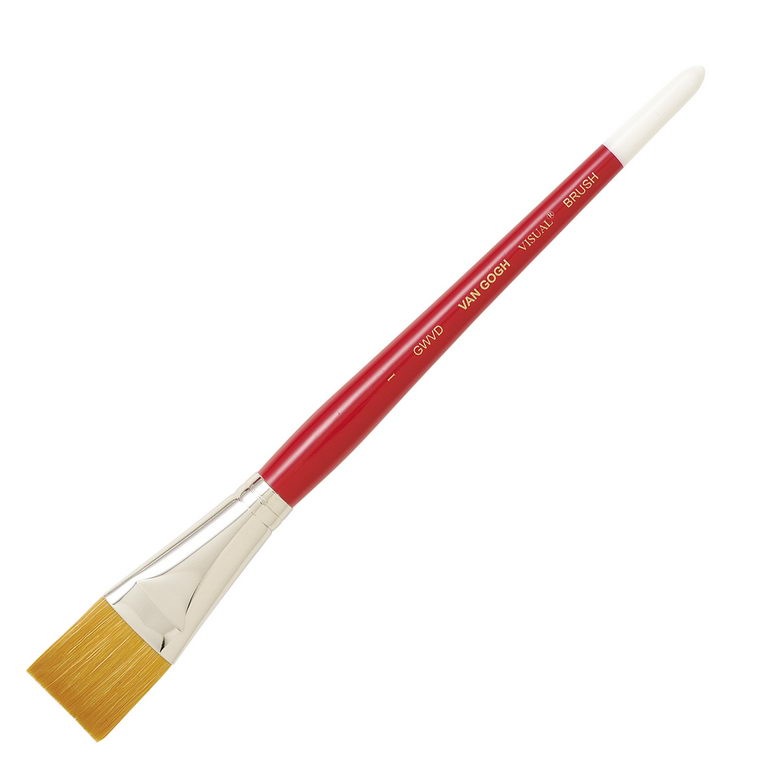ヴァンゴッホビジュアル筆（平筆）＃1  (GWVD-#1)  /ターレンス