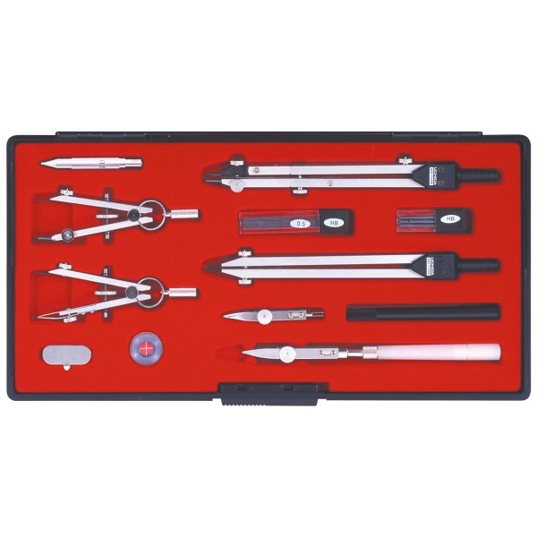 ウチダ(マービー) ＳＥコンパスセット 14品組Ａ 品番：1-730-7020