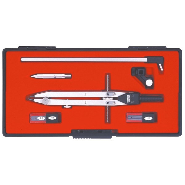 ウチダ(マービー) ＱＢコンパスセット 7品組 品番：1-730-7400