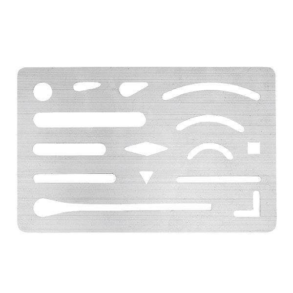 ウチダ(マービー) 字消板 ステンレス Ａ 品番：1-820-0000