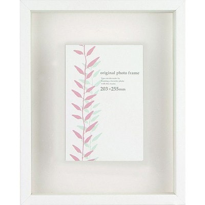 クリアボックスフレーム ホワイト A3サイズ (297×420mm)  APJ アートプリントジャパン