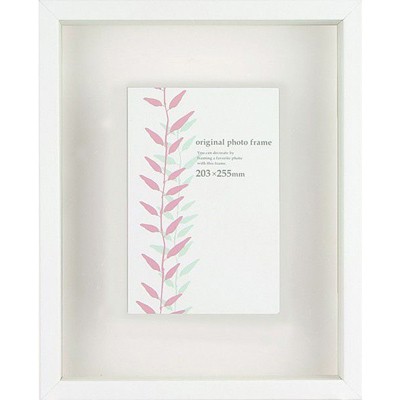 クリアボックスフレーム ホワイト A3サイズ (297×420mm)  APJ アートプリントジャパン