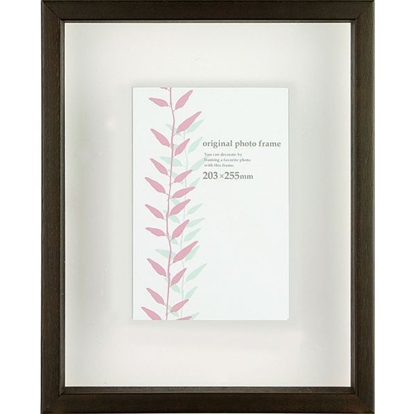 クリアボックスフレーム オーク 四ツ切サイズ (348×424mm)  APJ アートプリントジャパン