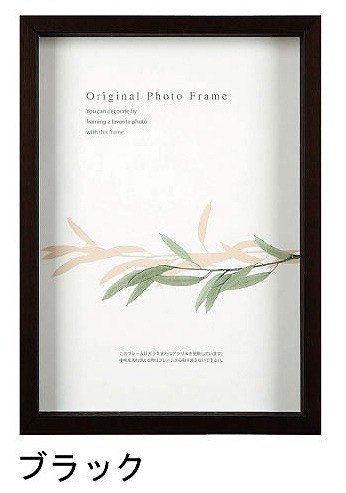 アートボックスフレーム(高さ35mm) ブラック 色紙サイズ (245×275mm)  APJ アートプリントジャパン