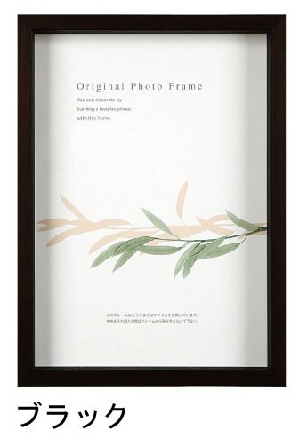 アートボックスフレーム(高さ35mm) ブラック 太子サイズ (288×379mm)  APJ アートプリントジャパン