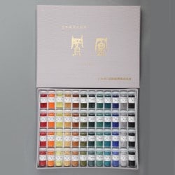 ナカガワ胡粉絵具 鳳凰 岩絵具セット 48色セット 飛鳥 000850