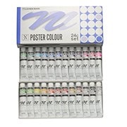 ニッカー絵具 ポスターカラー 24色セット PCT24 | アークオアシス