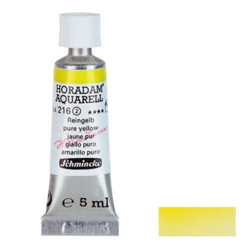 シュミンケ ホラダム チューブ(5mL) 216 ピュア イエロー TU216-S2 透明水彩