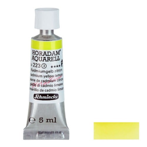 シュミンケ ホラダム チューブ(5mL) 223 カドミウム イエロー レモン TU223-S3 透明水彩