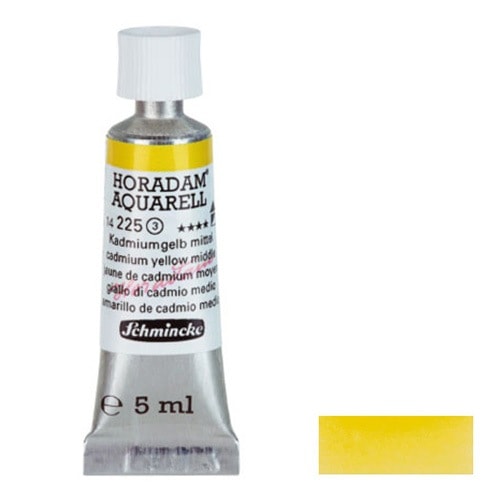 シュミンケ ホラダム チューブ(5mL) 225 カドミウム イエロー ミドル TU225-S3 透明水彩