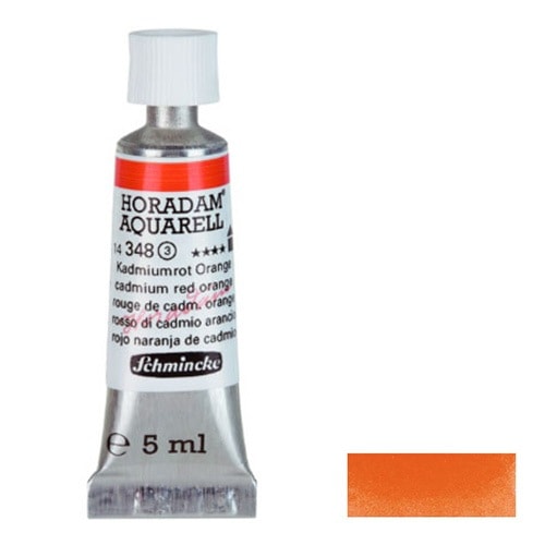 シュミンケ ホラダム チューブ(5mL) 348 カドミウム レッド オレンジ TU348-S3 透明水彩