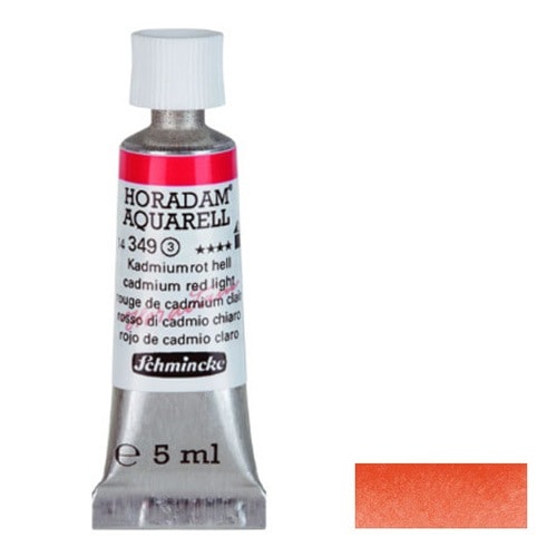 シュミンケ ホラダム チューブ(5mL) 349 カドミウム レッド ライト TU349-S3 透明水彩