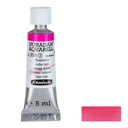 シュミンケ ホラダム チューブ(5mL) 351 ルビー レッド TU351-S3 透明水彩