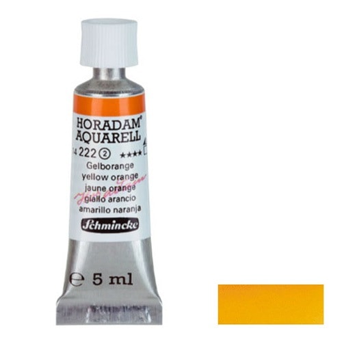 シュミンケ ホラダム チューブ(5mL) 222 イエローオレンジ TU222-S2 透明水彩