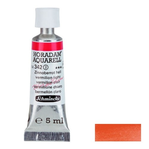 シュミンケ ホラダム チューブ(5mL) 342 バーミリオンライト TU342-S2 透明水彩