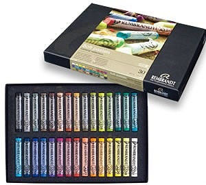レンブラント ソフトパステル 30色セット／基本色 T300C30  TALENS REMBRANDT