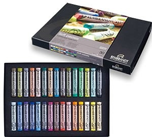 レンブラント ソフトパステル 30色セット／風景画用 T300C30L  TALENS REMBRANDT