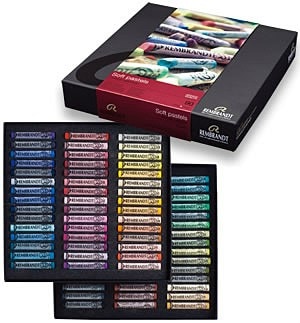 レンブラント ソフトパステル 90色セット／人物画用 T300C90P  TALENS REMBRANDT