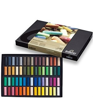 レンブラント ソフトパステル ハーフ60色セット T300C60.5  TALENS REMBRANDT