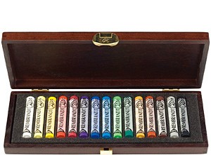 レンブラント ソフトパステル 木箱セット 15色 T3181-4015  TALENS REMBRANDT