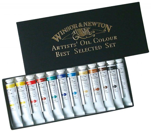 W＆N アーチスト・オイルカラーセット 21ml チューブ 新12 色A セット 18109813 Winsor＆Newton