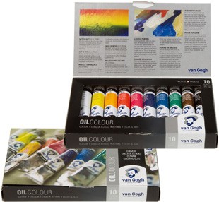 ヴァンゴッホ油絵具セット 10色セット T02C410 ターレンス
