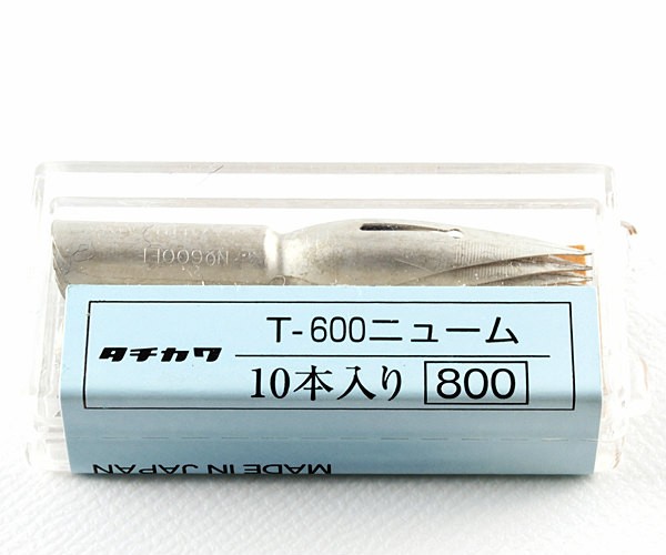 (10個セット) タチカワ ペン先 T-600ニューム 10本入 T600N10
