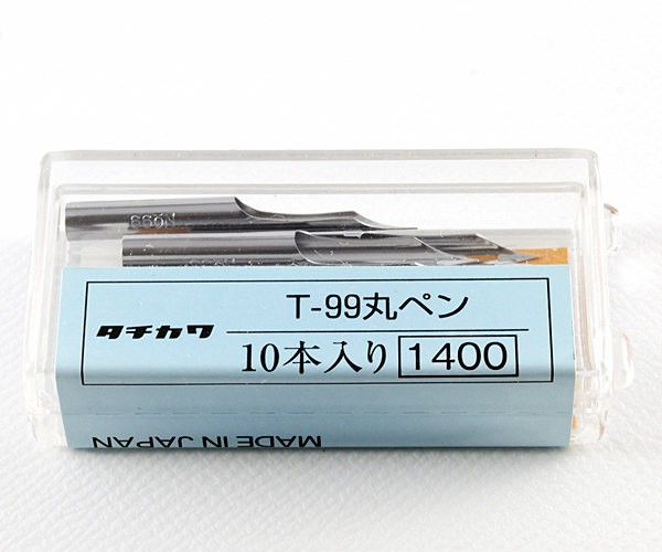 (10個セット) タチカワ ペン先 99丸ペン 10本入 T9910