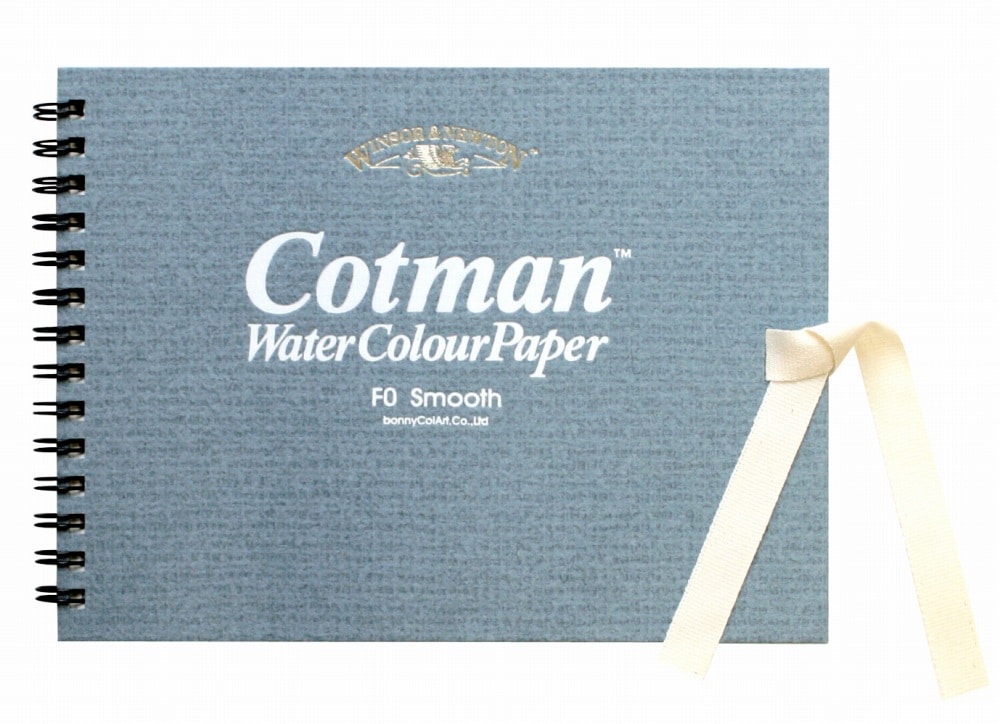 W&N コットマンスケッチブック 細目・Smooth　270g/m2  F0（180 × 140mm/18 枚） 19201000